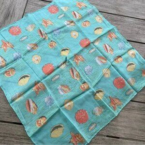 Beautiful Pure Silk Seashell Scarf